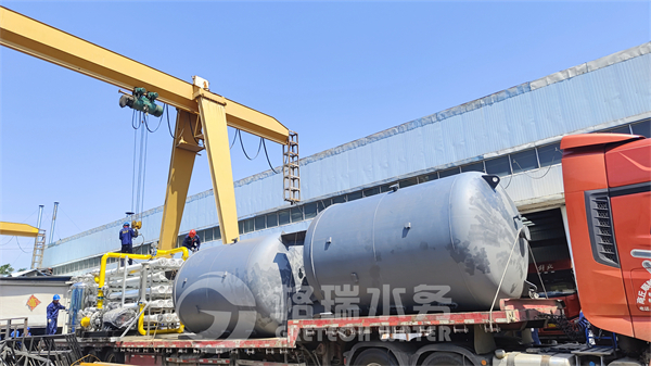 祝賀！廣西能源企業(yè)2*150T/H脫鹽水處理設備，五大車發(fā)貨！