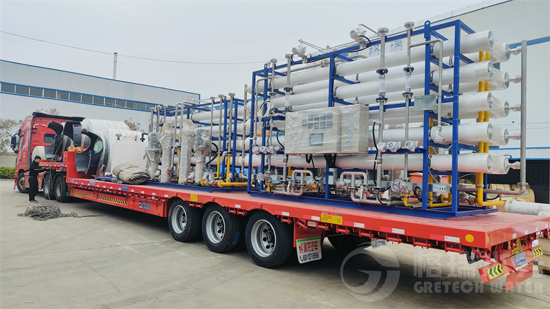 喜訊，又發(fā)貨啦！發(fā)貨廣東某鋼鐵企業(yè)2*10t/h除鹽水設備