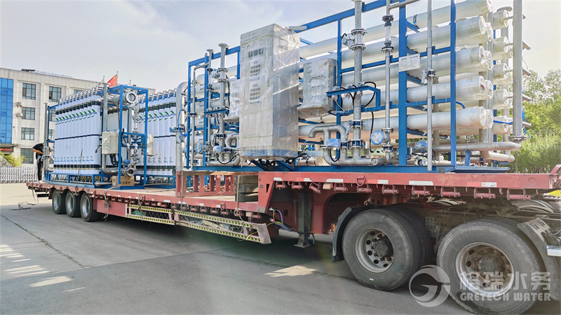 助力湖北某鋼鐵企業(yè)2*50t/h除鹽水改造項目一期設備，發(fā)往工程現(xiàn)場！